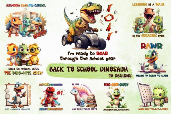 Back to School Dinosaur Bundle: Fun, Ready-to-Use Learning Resources for Teachers and Parents