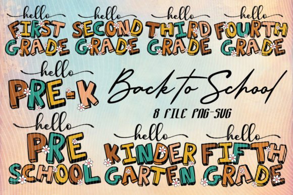 Hello School Back to School T-shirt SVG