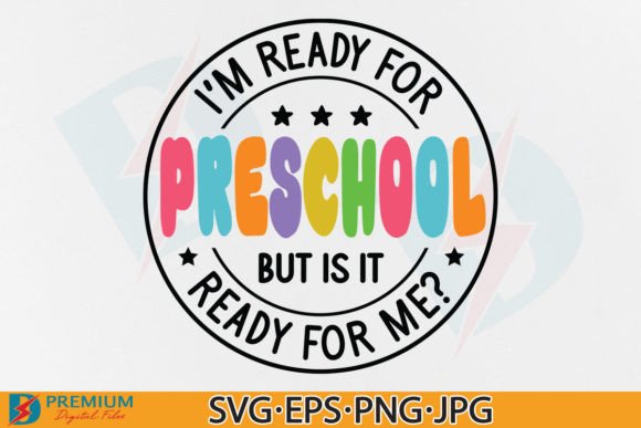 Preschool PNG & Back to School Kid SVG: Creative Fuel for Teachers, Crafters, and Small Business Owners