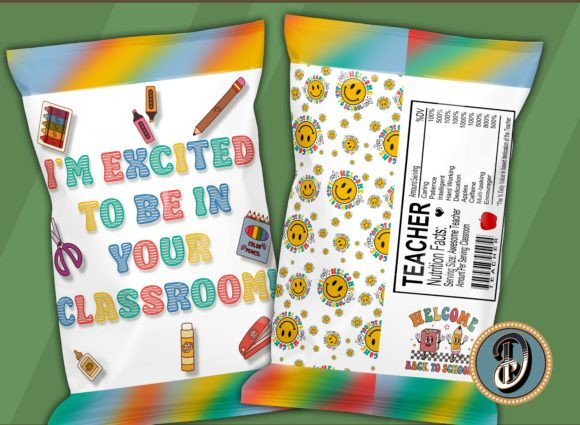 Teacher’s Back to School Printable Chip